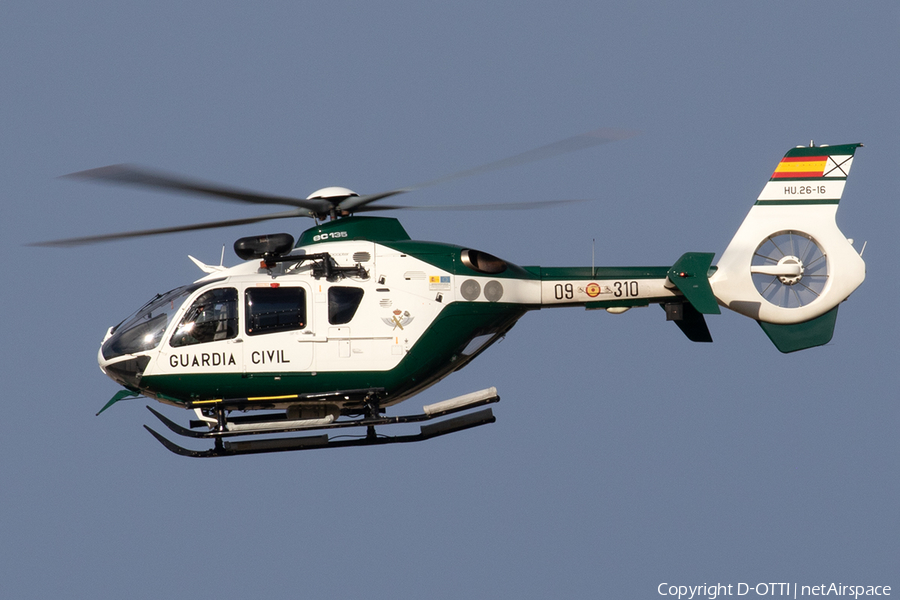 Spain - Guardia Civil Eurocopter EC135 P2+ (HU.26-16) | Photo 532914