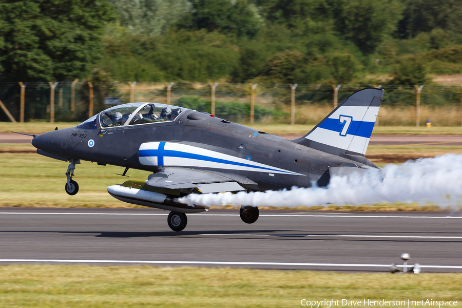 Finnish Air Force BAe Systems Hawk 51A (HW-352) | Photo 176901