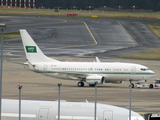 Royal Saudi Air Force Boeing 737-7DP(BBJ) (HZ-101) at  Dusseldorf - International, Germany