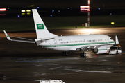 Royal Saudi Air Force Boeing 737-7DP(BBJ) (HZ-101) at  Dusseldorf - International, Germany