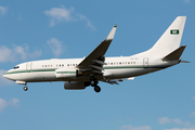 Royal Saudi Air Force Boeing 737-7DP(BBJ) (HZ-101) at  New York - John F. Kennedy International, United States