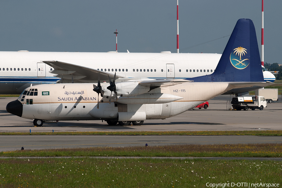 Saudi Arabian Airlines Lockheed VC-130H Hercules (HZ-115) | Photo 201369