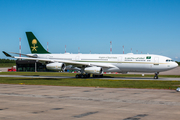 Saudi Arabian Government Airbus A340-213 (HZ-124) at  Hamburg - Fuhlsbuettel (Helmut Schmidt), Germany