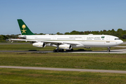 Saudi Arabian Government Airbus A340-213 (HZ-124) at  Hamburg - Fuhlsbuettel (Helmut Schmidt), Germany