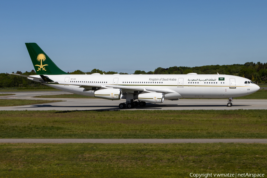 Saudi Arabian Government Airbus A340-213 (HZ-124) | Photo 509126