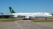 Saudi Arabian Government Airbus A340-213 (HZ-124) at  Hamburg - Fuhlsbuettel (Helmut Schmidt), Germany