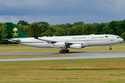 Saudi Arabian Government Airbus A340-213 (HZ-124) at  Hamburg - Fuhlsbuettel (Helmut Schmidt), Germany