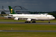 Saudi Arabian Government Airbus A340-213 (HZ-124) at  Hamburg - Fuhlsbuettel (Helmut Schmidt), Germany