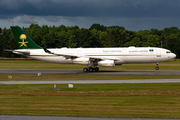 Saudi Arabian Government Airbus A340-213 (HZ-124) at  Hamburg - Fuhlsbuettel (Helmut Schmidt), Germany