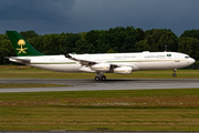 Saudi Arabian Government Airbus A340-213 (HZ-124) at  Hamburg - Fuhlsbuettel (Helmut Schmidt), Germany