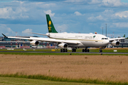 Saudi Arabian Government Airbus A340-213 (HZ-124) at  Hamburg - Fuhlsbuettel (Helmut Schmidt), Germany