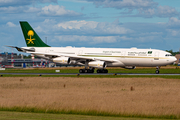 Saudi Arabian Government Airbus A340-213 (HZ-124) at  Hamburg - Fuhlsbuettel (Helmut Schmidt), Germany