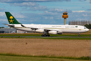 Saudi Arabian Government Airbus A340-213 (HZ-124) at  Hamburg - Fuhlsbuettel (Helmut Schmidt), Germany