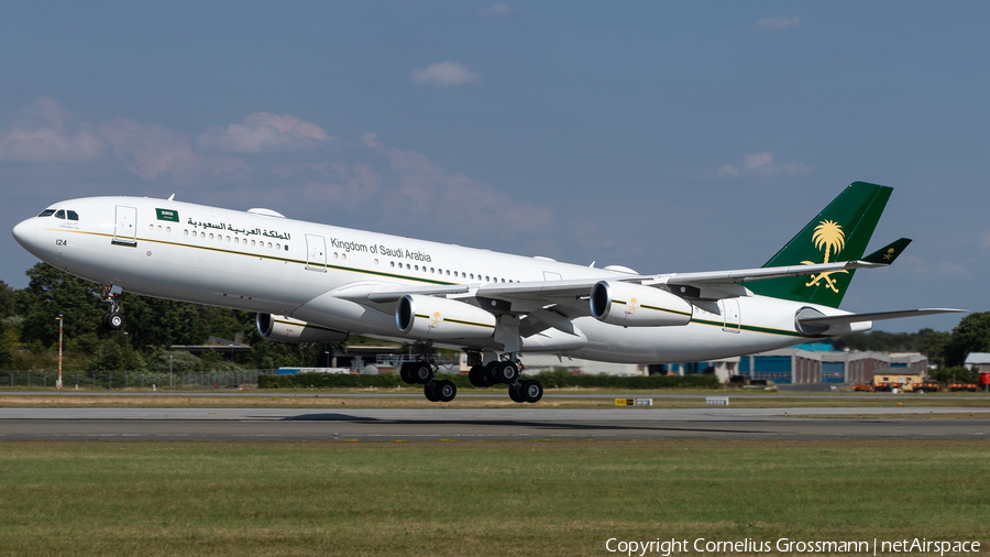 Saudi Arabian Government Airbus A340-213 (HZ-124) | Photo 517378