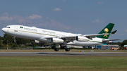 Saudi Arabian Government Airbus A340-213 (HZ-124) at  Hamburg - Fuhlsbuettel (Helmut Schmidt), Germany