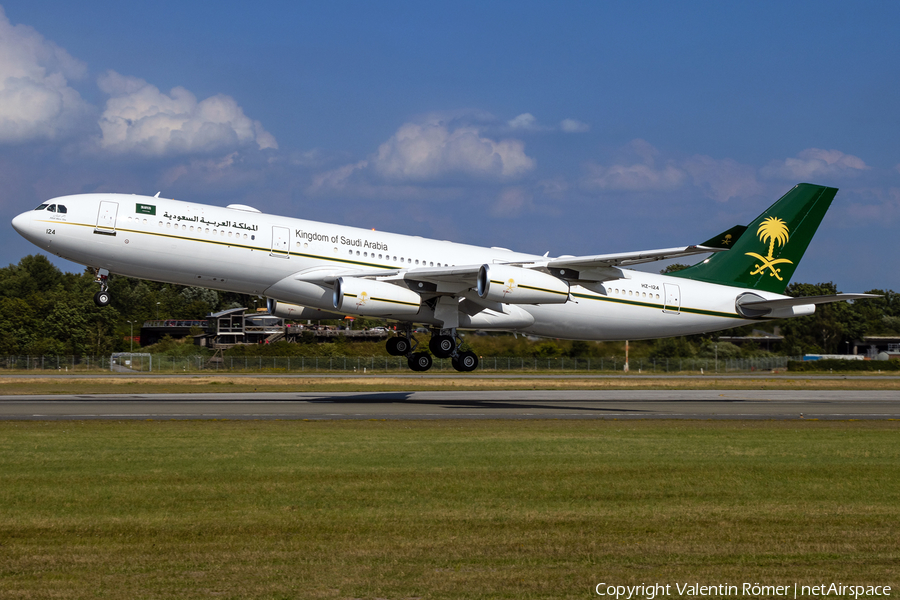 Saudi Arabian Government Airbus A340-213 (HZ-124) | Photo 518034