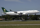 Saudi Arabian Government Airbus A340-213 (HZ-124) at  Hamburg - Fuhlsbuettel (Helmut Schmidt), Germany