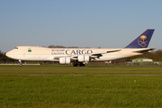 Saudi Arabian Cargo Boeing 747-87UF (HZ-AI3) at  Hamburg - Fuhlsbuettel (Helmut Schmidt), Germany