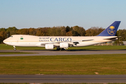 Saudi Arabian Cargo Boeing 747-87UF (HZ-AI3) at  Hamburg - Fuhlsbuettel (Helmut Schmidt), Germany