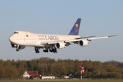 Saudi Arabian Cargo Boeing 747-87UF (HZ-AI3) at  Hamburg - Fuhlsbuettel (Helmut Schmidt), Germany