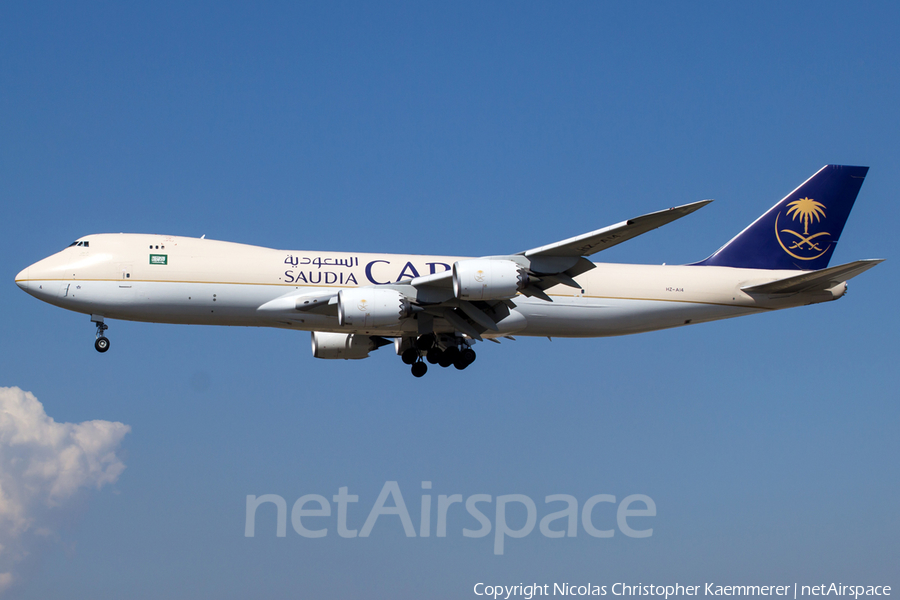 Saudi Arabian Cargo Boeing 747-87UF (HZ-AI4) | Photo 158794