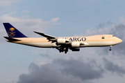 Saudi Arabian Cargo Boeing 747-87UF (HZ-AI4) at  Hamburg - Fuhlsbuettel (Helmut Schmidt), Germany