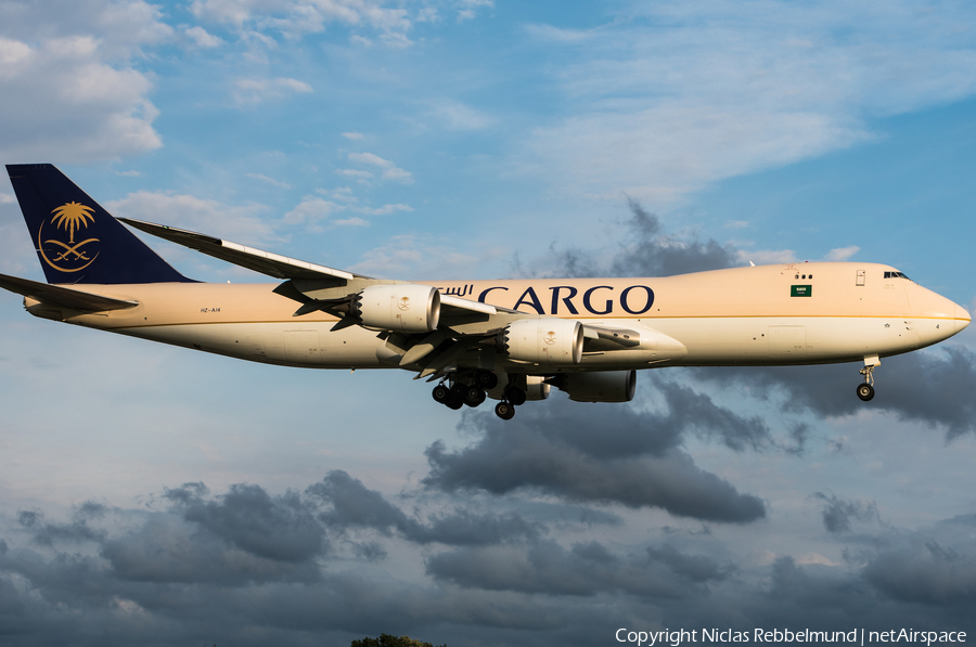 Saudi Arabian Cargo Boeing 747-87UF (HZ-AI4) | Photo 326460