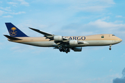 Saudi Arabian Cargo Boeing 747-87UF (HZ-AI4) at  Hamburg - Fuhlsbuettel (Helmut Schmidt), Germany