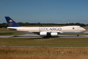 Saudi Arabian Cargo Boeing 747-87UF (HZ-AI4) at  Hamburg - Fuhlsbuettel (Helmut Schmidt), Germany