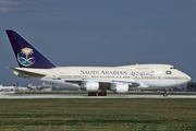 Saudi Arabian Royal Flight Boeing 747SP-68 (HZ-AIF) at  Miami - International, United States