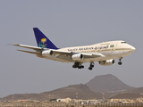 Saudi Arabian Royal Flight Boeing 747SP-68 (HZ-AIF) at  Tenerife Sur - Reina Sofia, Spain