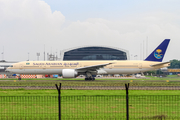 Saudi Arabian Airlines Boeing 777-368(ER) (HZ-AK12) at  Jakarta - Soekarno-Hatta International, Indonesia