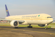 Saudi Arabian Airlines Boeing 777-368(ER) (HZ-AK12) at  Jakarta - Soekarno-Hatta International, Indonesia