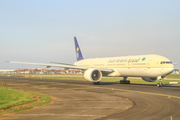 Saudi Arabian Airlines Boeing 777-368(ER) (HZ-AK12) at  Jakarta - Soekarno-Hatta International, Indonesia