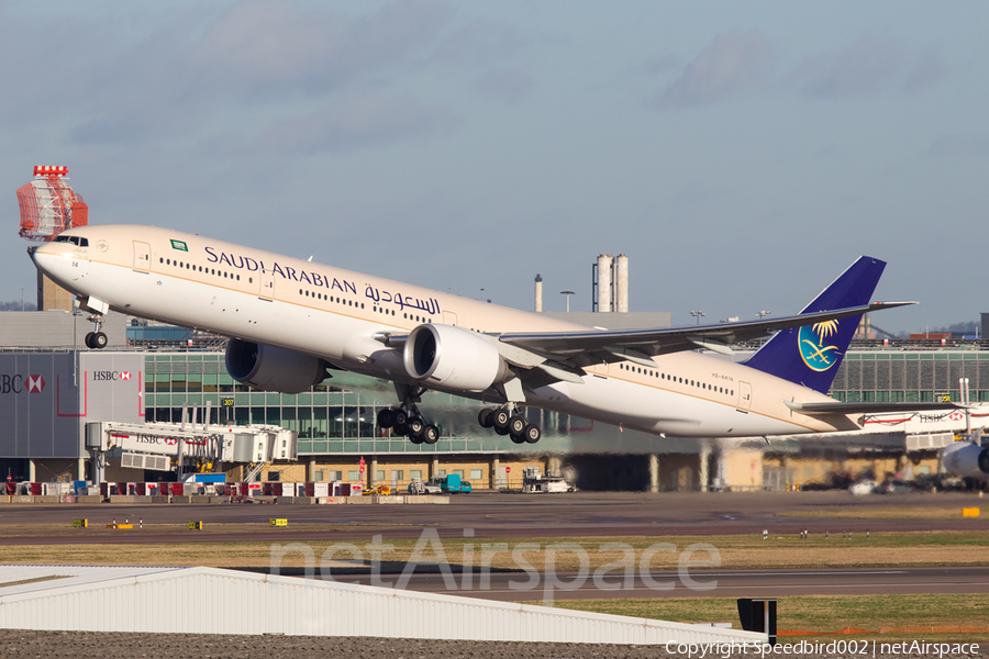 Saudi Arabian Airlines Boeing 777-368(ER) (HZ-AK14) | Photo 24058