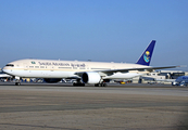 Saudi Arabian Airlines Boeing 777-368(ER) (HZ-AK18) at  Madrid - Barajas, Spain