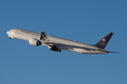 Saudi Arabian Airlines Boeing 777-368(ER) (HZ-AK19) at  Los Angeles - International, United States