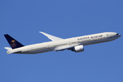 Saudi Arabian Airlines Boeing 777-368(ER) (HZ-AK21) at  London - Heathrow, United Kingdom