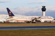 Saudi Arabian Airlines Boeing 777-368(ER) (HZ-AK28) at  Manchester - International (Ringway), United Kingdom