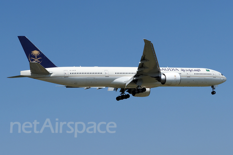 Saudi Arabian Airlines Boeing 777-368(ER) (HZ-AK30) at  London - Heathrow, United Kingdom