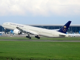 Saudi Arabian Airlines Boeing 777-3FG(ER) (HZ-AK34) at  Jakarta - Soekarno-Hatta International, Indonesia