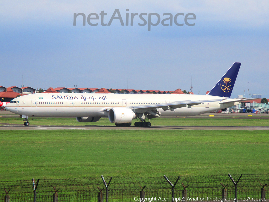 Saudi Arabian Airlines Boeing 777-3FG(ER) (HZ-AK34) | Photo 213579