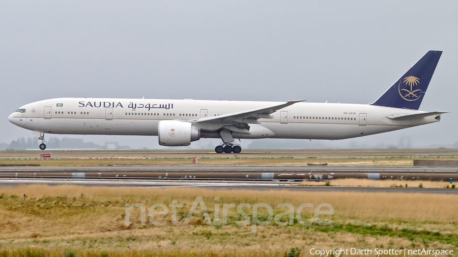 Saudi Arabian Airlines Boeing 777-3FG(ER) (HZ-AK36) | Photo 354382
