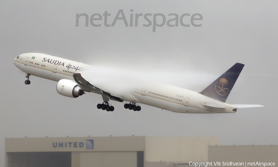 Saudi Arabian Airlines Boeing 777-3FG(ER) (HZ-AK36) | Photo 228692