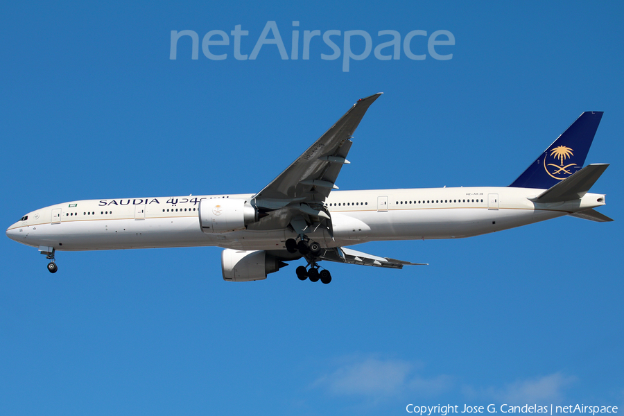 Saudi Arabian Airlines Boeing 777-3FG(ER) (HZ-AK38) | Photo 148768