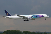 Saudi Arabian Airlines Boeing 777-368(ER) (HZ-AK43) at  London - Heathrow, United Kingdom