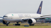 Saudi Arabian Cargo Boeing 777-FFG (HZ-AK71) at  Amsterdam - Schiphol, Netherlands