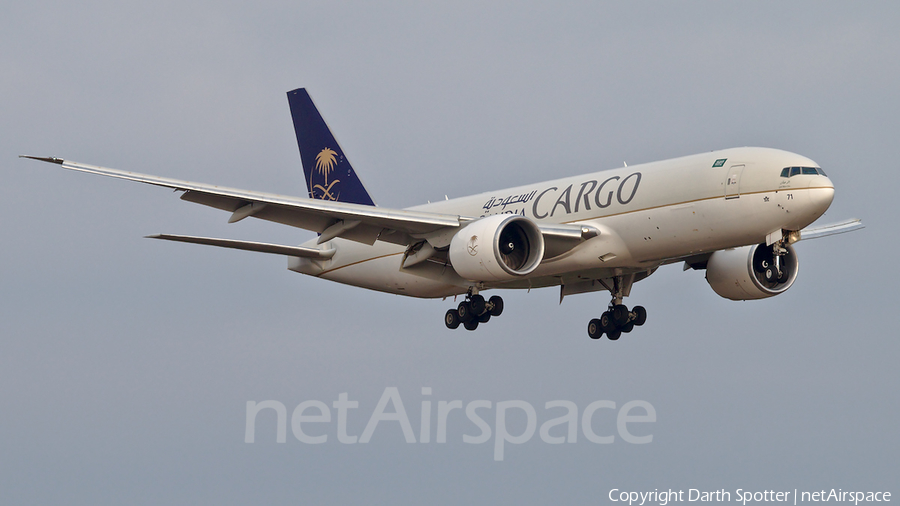 Saudi Arabian Cargo Boeing 777-FFG (HZ-AK71) | Photo 324709