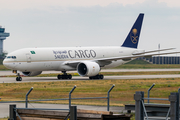 Saudi Arabian Cargo Boeing 777-FFG (HZ-AK71) at  Leipzig/Halle - Schkeuditz, Germany