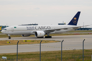 Saudi Arabian Cargo Boeing 777-FFG (HZ-AK71) at  Leipzig/Halle - Schkeuditz, Germany